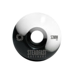 Steadfast Urethane - 50/50 Wheels Black/White