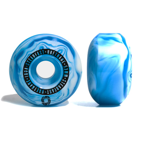 Steadfast Urethane - Swirl Blue / White